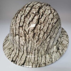 True Timber Camo with Bark | Valhalla Construction Helmet | TV-BRK-003 | Valhalla Custom Gear | Safety Helmet