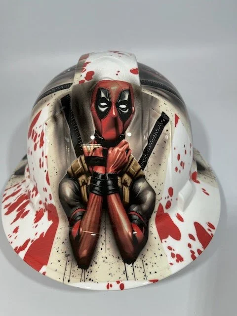 Deadpool Carnage Blood Splatter Image 2 | Hydro Dipped Hard Hat Design | Hydro Dipped Graphic Hard Hats | Hydro-Dipped Hard Hat Design | Custom Designed Hard Hat | Custom Printed Hard Hat Design | Custom Hydrographic Hard Hats | Custom Hard Hat Designs | Custom Corporate Hard Hats Designs | Custom Designed Corporate Hard Hats | Custom Hydro dipped Corporate Hard Hat | Hydro dipped Construction Hard Hat | Custom Design Construction Hard Hat | Custom Corporate Construction Hard Hat | Hydro dipped Company Hard Hat | Custom Designed Company Hard Hat