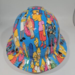 Valhalla Custom Gear The Simpsons Image 1 Hydro Dipped Hard Hat Design | Hydro Dipped Graphic Hard Hats | Hydro-Dipped Hard Hat Design | Custom Designed Hard Hat | Custom Printed Hard Hat Design | Custom Hydrographic Hard Hats | Custom Hard Hat Designs | Custom Corporate Hard Hats Designs | Custom Designed Corporate Hard Hats | Custom Hydro dipped Corporate Hard Hat | Hydro dipped Construction Hard Hat | Custom Design Construction Hard Hat | Custom Corporate Construction Hard Hat | Hydro dipped Company Hard Hat | Custom Designed Company Hard Hat
