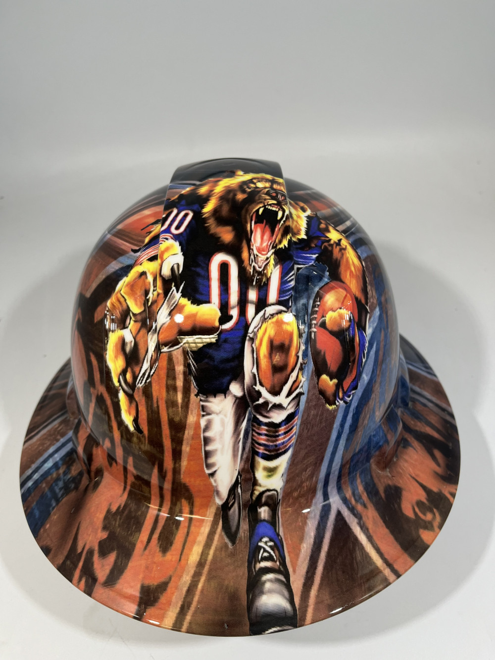 Valhalla Custom Gear Chicago Bears Image 2 | Hydro Dipped Hard Hat Design | Hydro Dipped Graphic Hard Hats | Hydro-Dipped Hard Hat Design | Custom Designed Hard Hat | Custom Printed Hard Hat Design | Custom Hydrographic Hard Hats | Custom Hard Hat Designs | Custom Corporate Hard Hats Designs | Custom Designed Corporate Hard Hats | Custom Hydro dipped Corporate Hard Hat | Hydro dipped Construction Hard Hat | Custom Design Construction Hard Hat | Custom Corporate Construction Hard Hat | Hydro dipped Company Hard Hat | Custom Designed Company Hard Hat